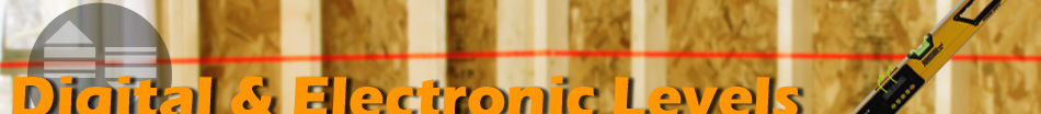 Digital and electronic levels like the Johnson Box beam bubble level